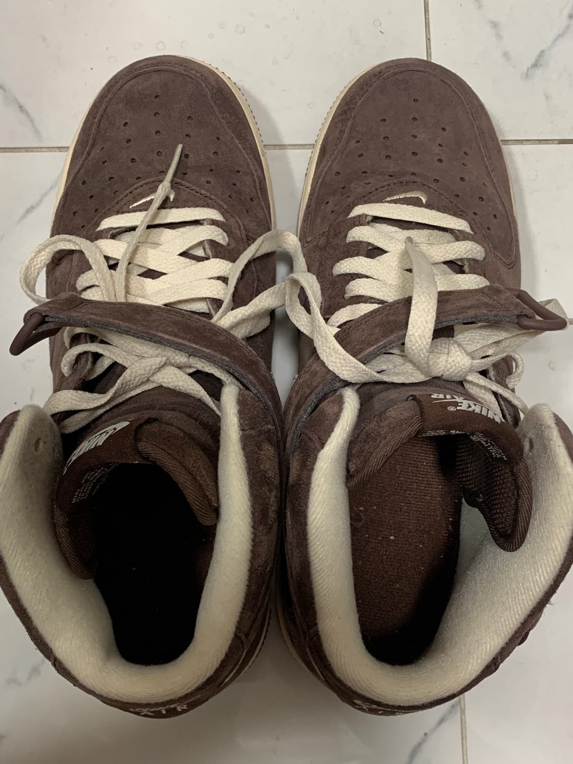 나이키 에어포스1 미드 '07 QS 초콜릿 260입니다 상품이미지2