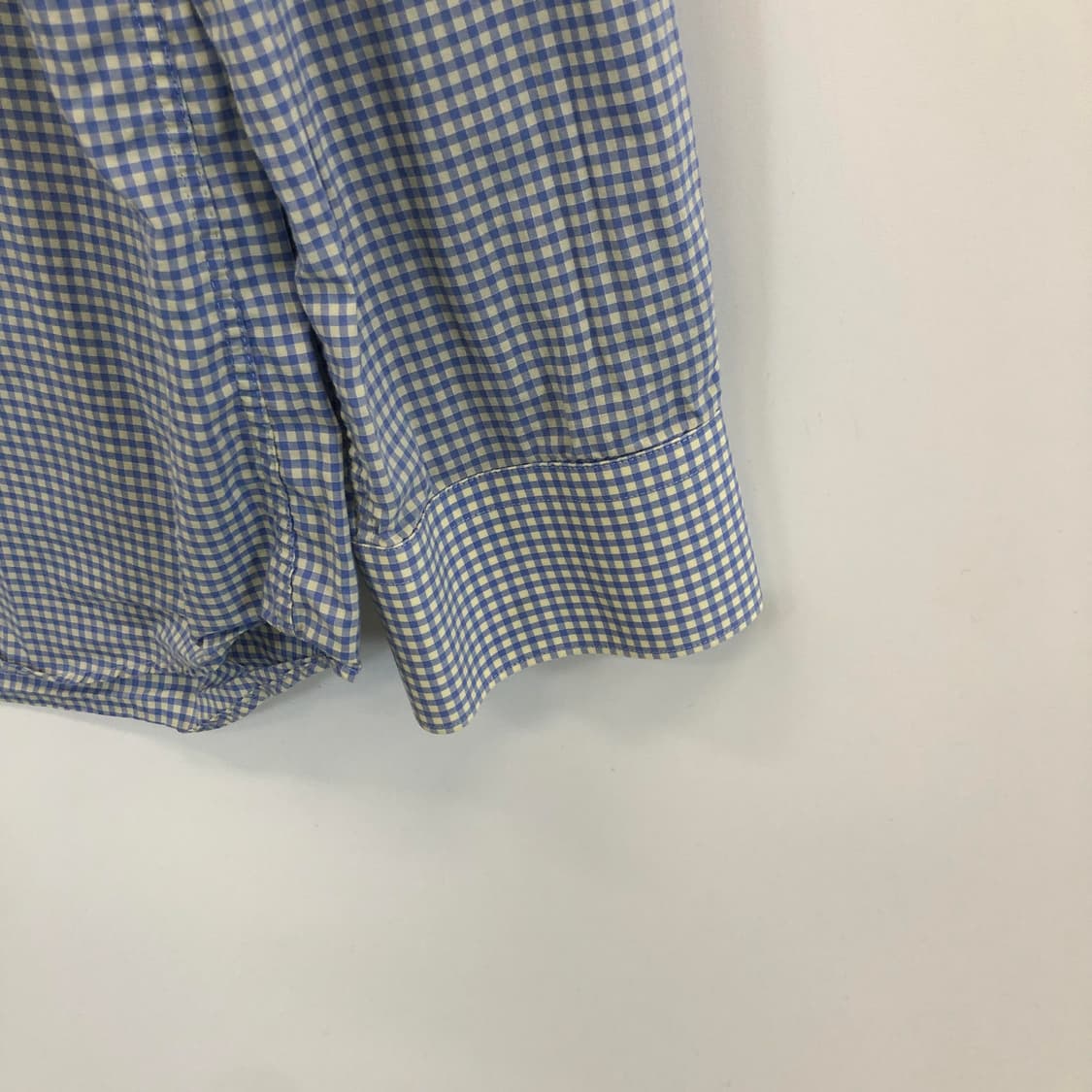 닥스 자수로고 블루 깅엄셔츠 105 상품이미지3