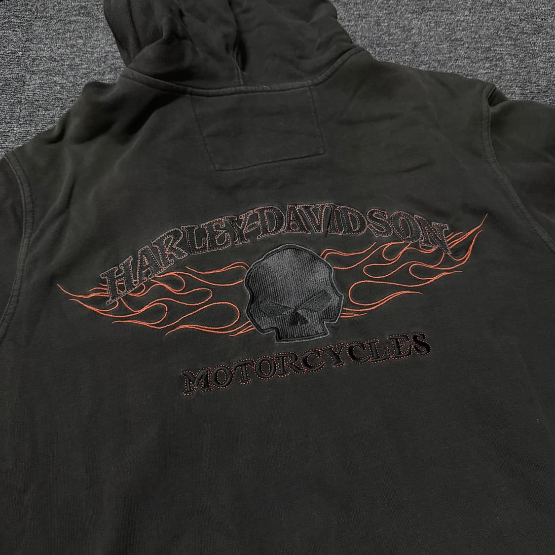 빈티지 할리데이비슨 후드집업 상품이미지2
