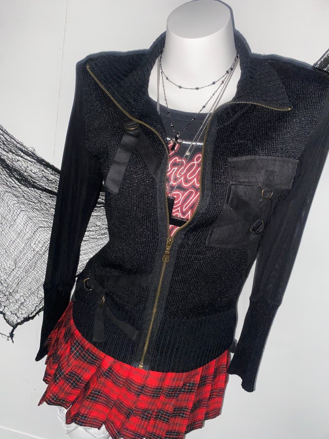 데스노트 미사깔 패딩 코디 세트 ໒꒱ 상품이미지6