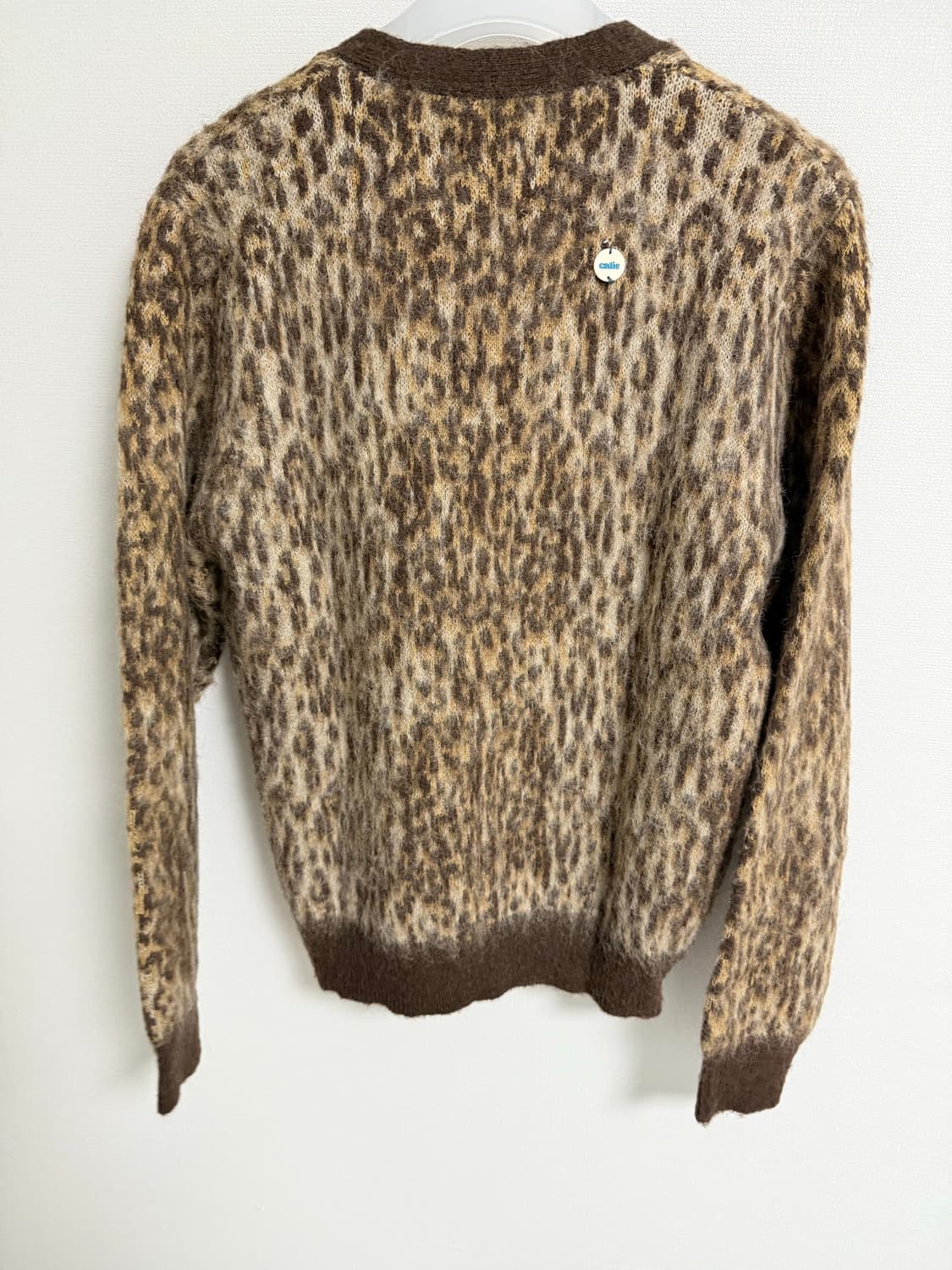 애즈이프캘리 레오파드 가디건 상품이미지4