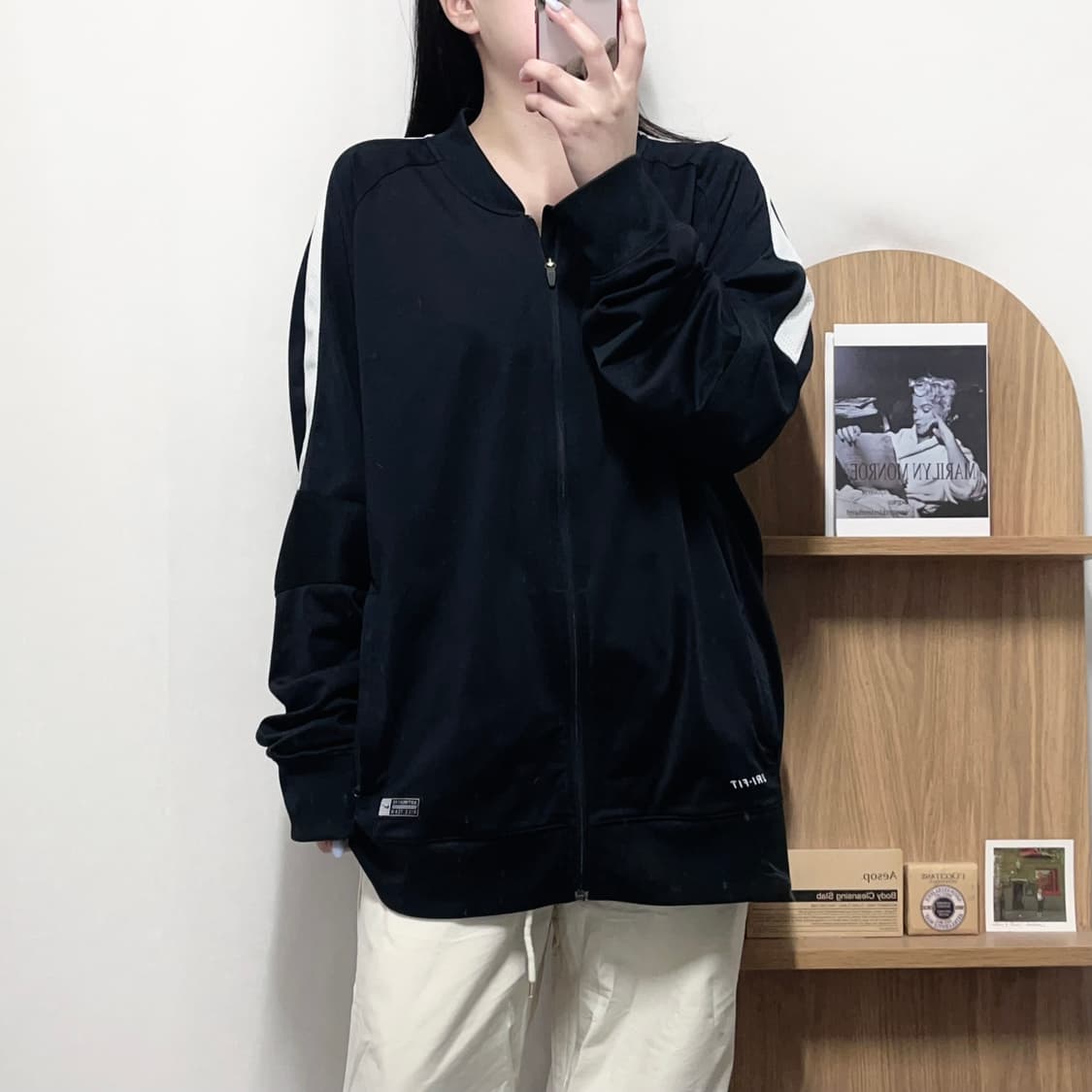 [정품] 나이키 블랙 스우시 져지 [ XL ] 상품이미지2