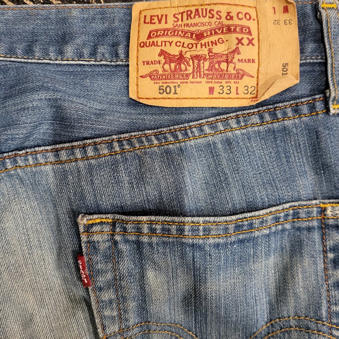 리바이스 청바지 501 (33) 상품이미지8