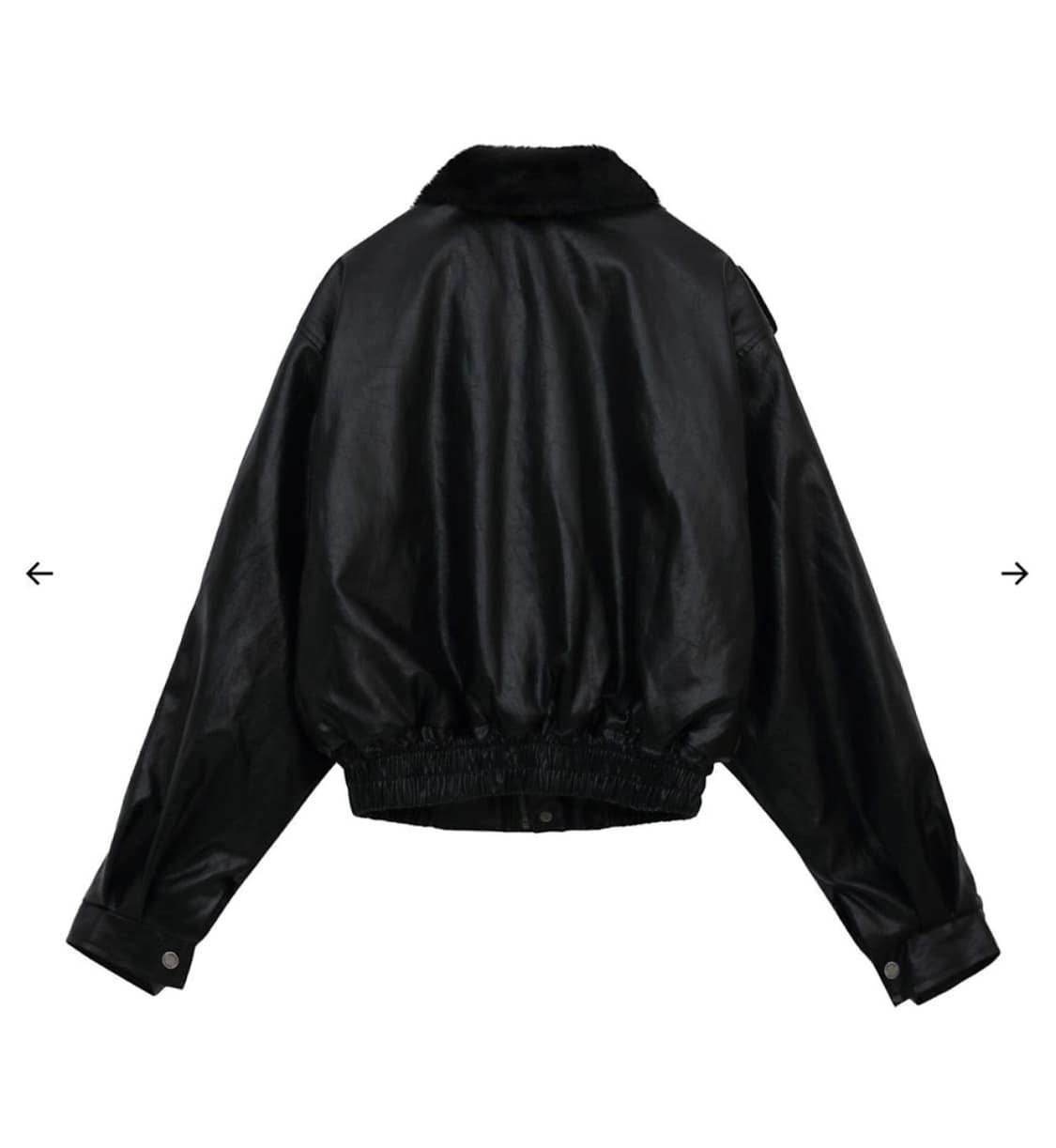 보헤미안서울 퍼 블루종 상품이미지2