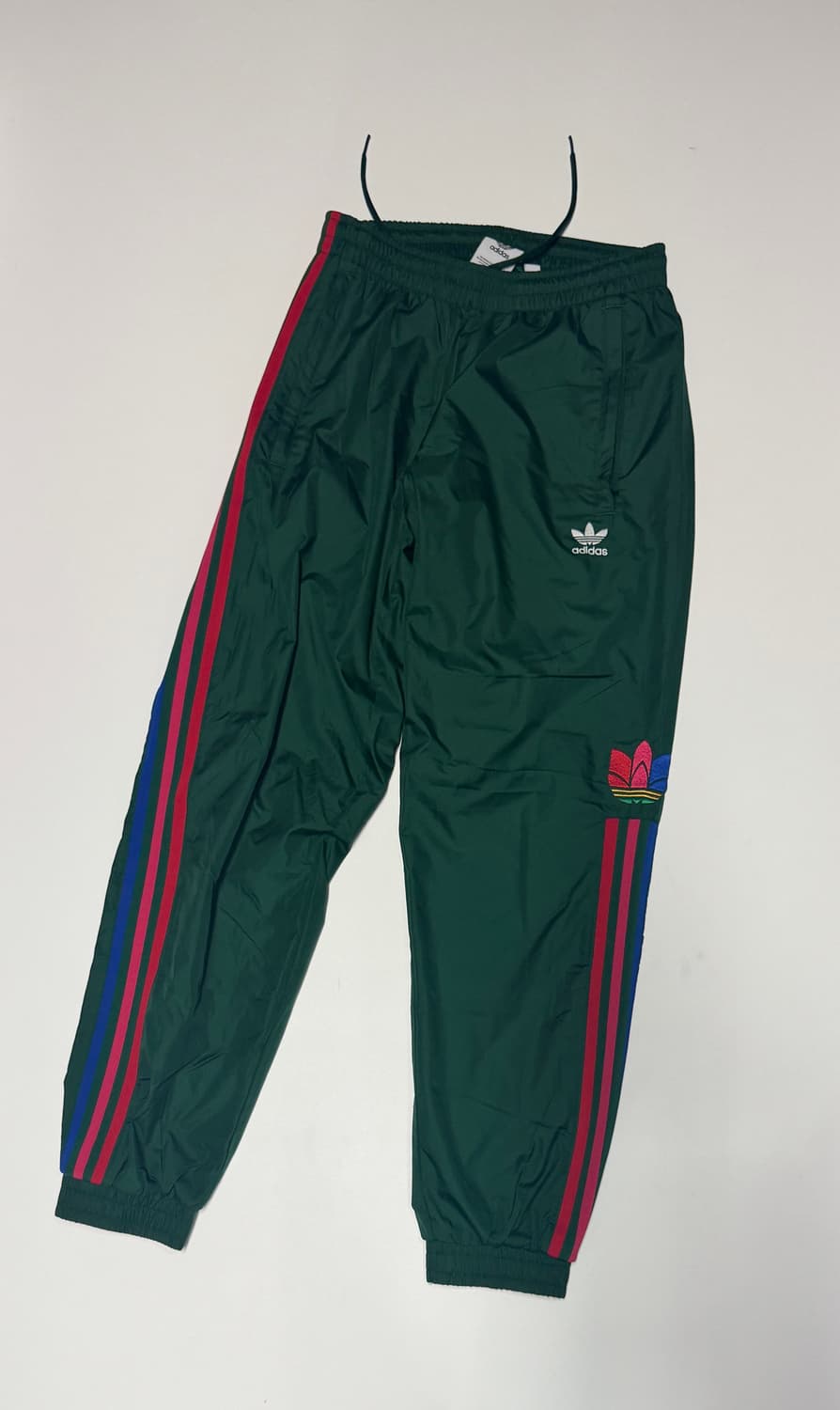여성 아디다스 트레포일 우븐 조거펜츠 그린 s 상품이미지1