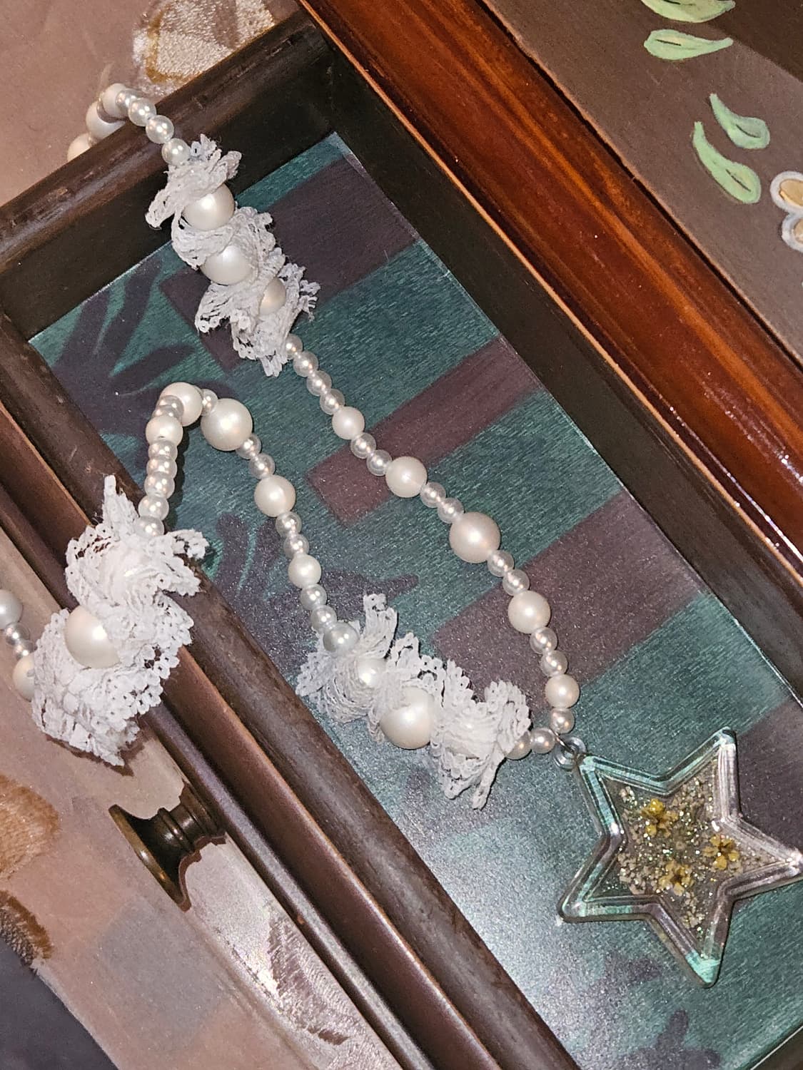 Vintage star necklace 상품이미지1