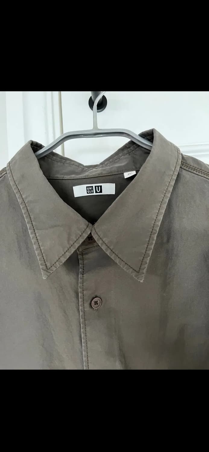 (XXL, 2XL) 유니클로 르메르 U 오버사이즈 셔츠 상품이미지3