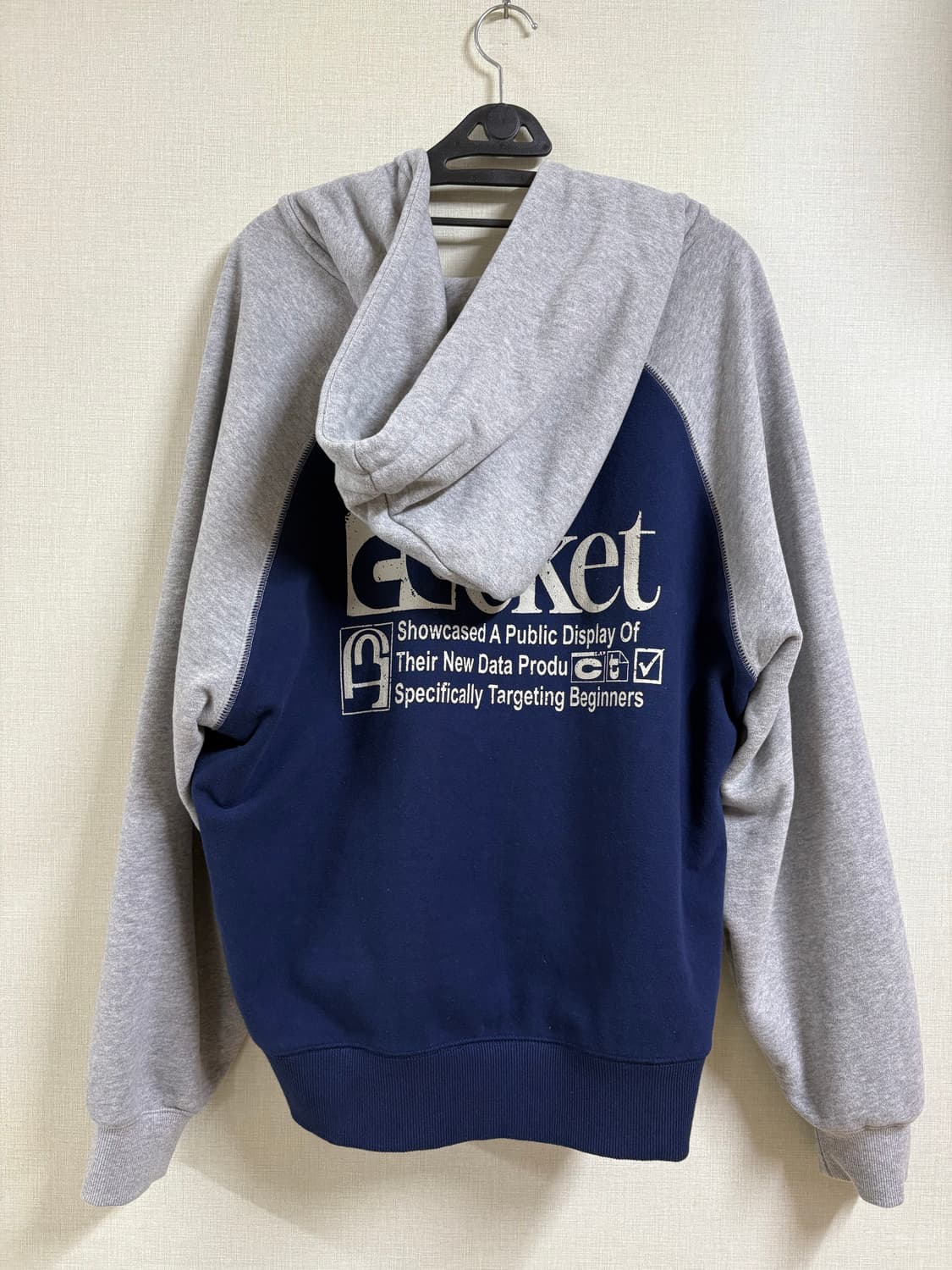 테켓 플랜집업 후디 M 상품이미지2