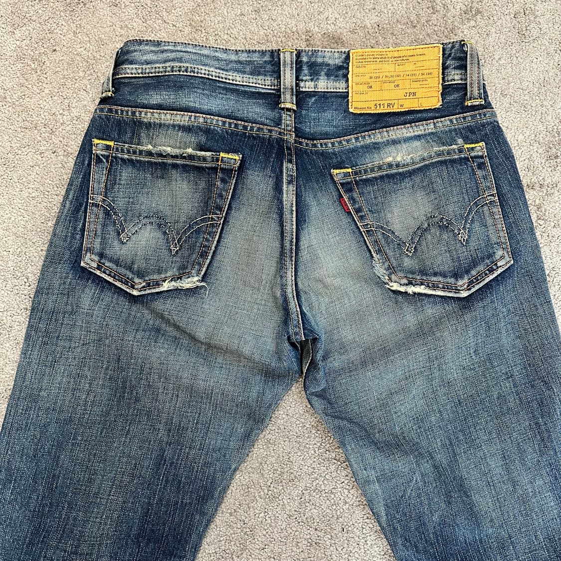 에드윈511 511RV 페이드 부츠컷 데님 팬츠(28) 상품이미지9