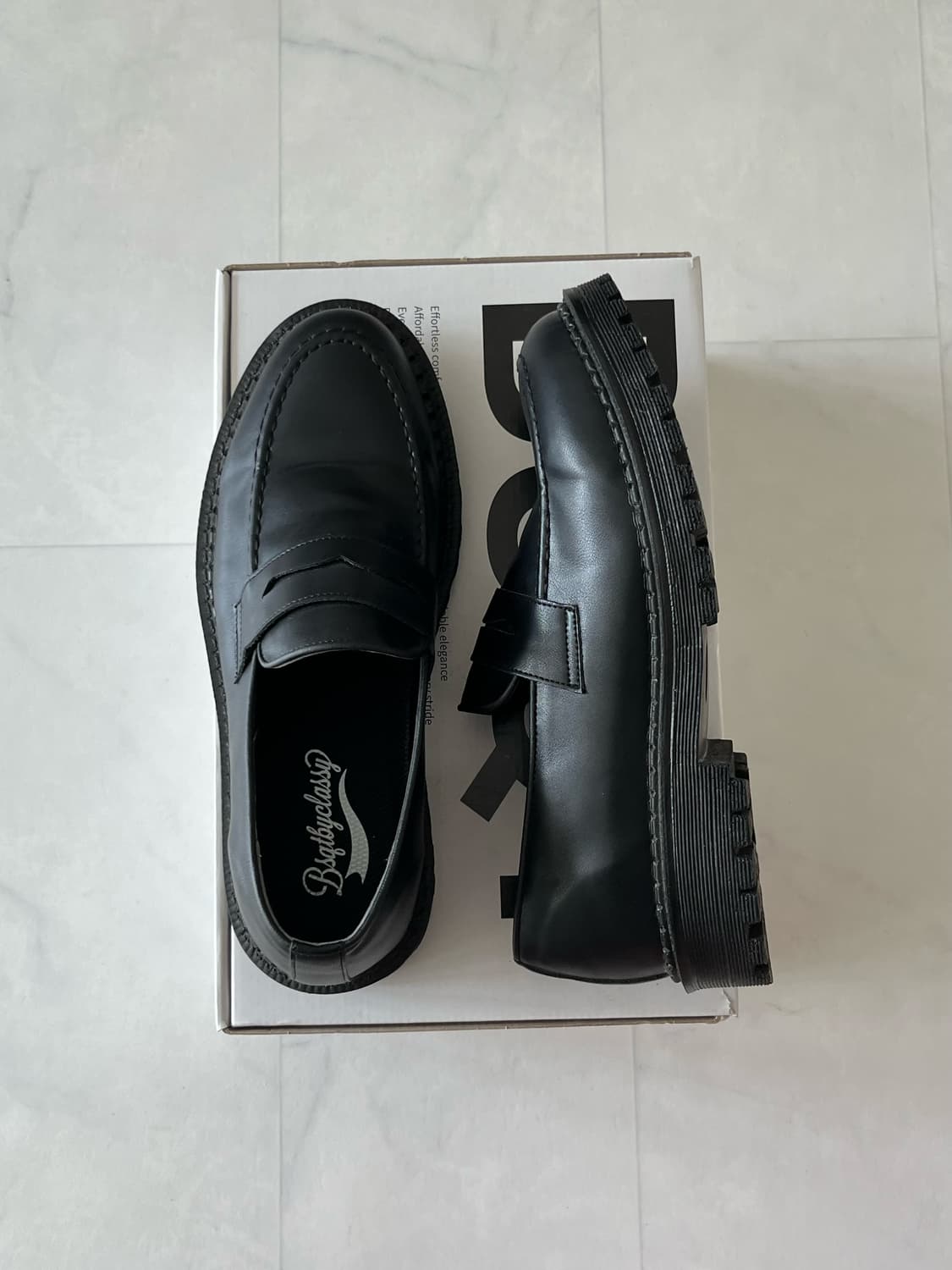 베네치아 페니 로퍼 모노블랙 상품이미지1