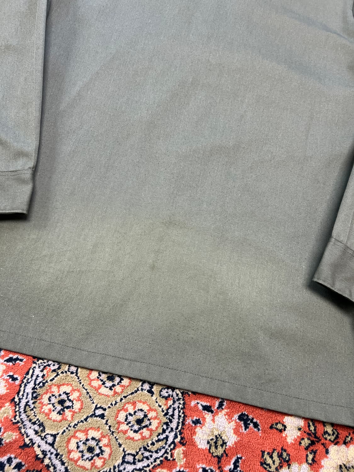 [15 1/2] 미군 OG-507 존레논 임진각 밀리터리 셔츠 상품이미지8