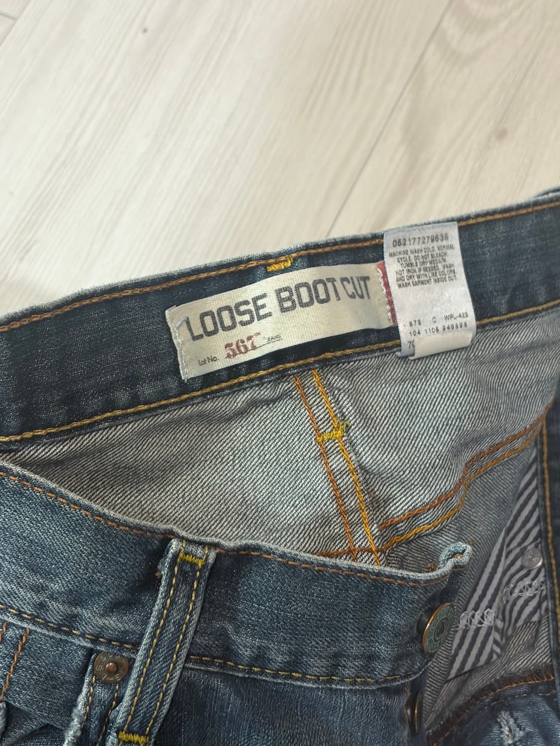 리바이스 567 빈티지 33 상품이미지2