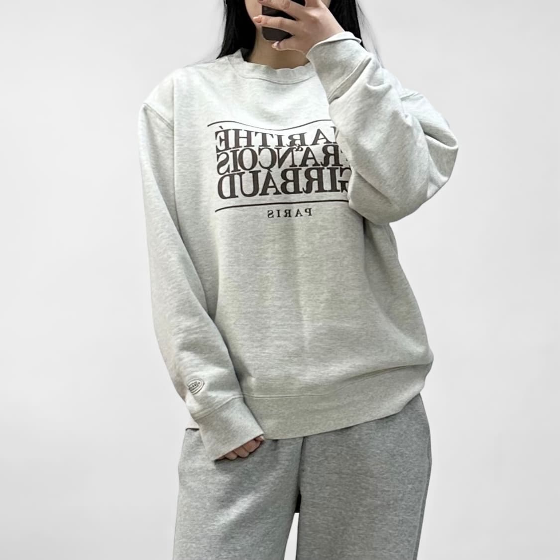 마리떼프랑소와저버 스펠 로고 맨투맨  상품이미지1