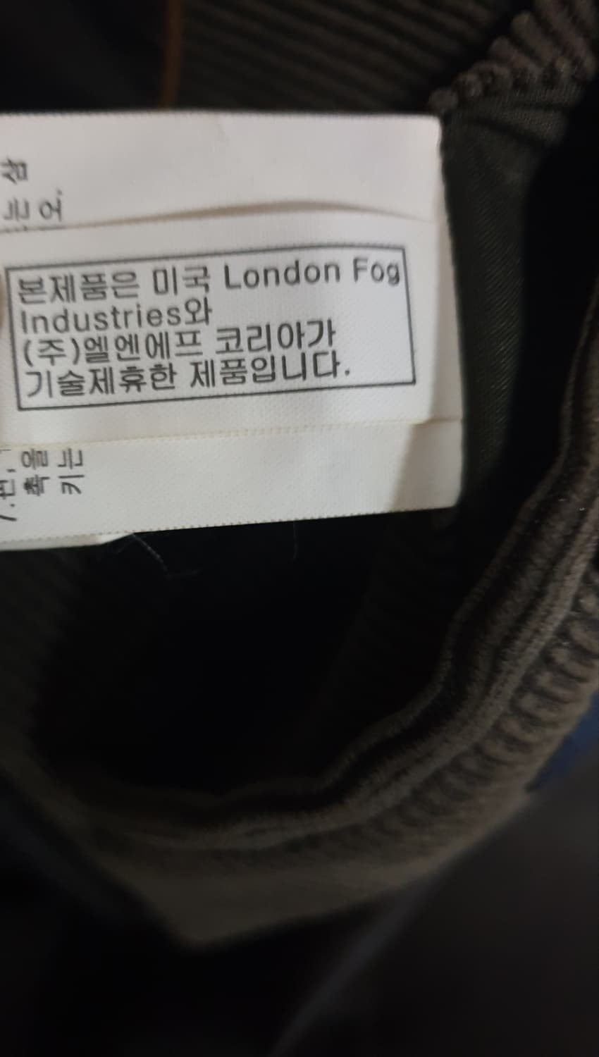 런던포그 빈티지 클래식 코듀로이 블레이저 자켓 모카브라운 (M) 상품이미지5