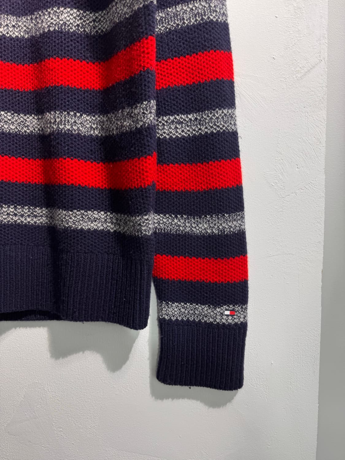 Tommy Hilfiger 타미힐피거 울혼방 니트 XL C503 상품이미지8