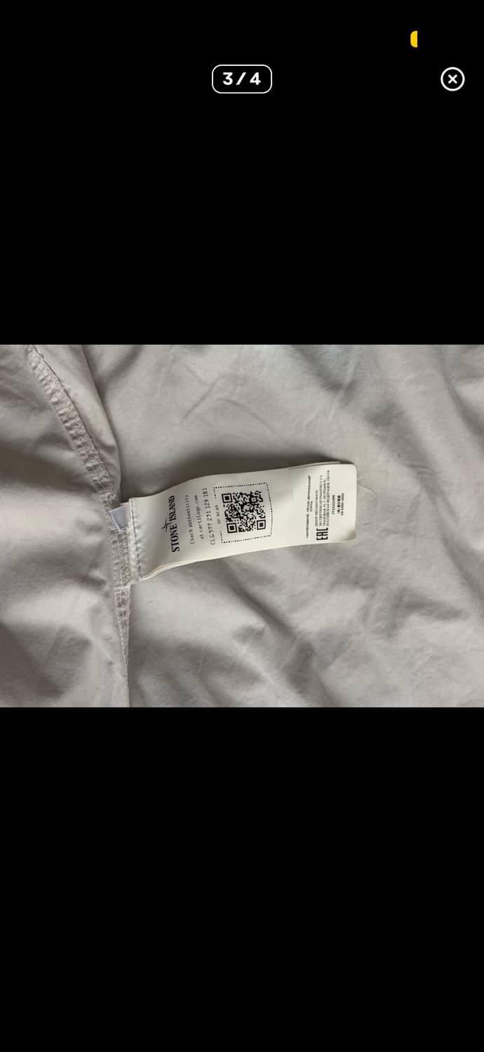 스톤아일랜드 22FW 올드이펙트 오버셔츠 상품이미지2