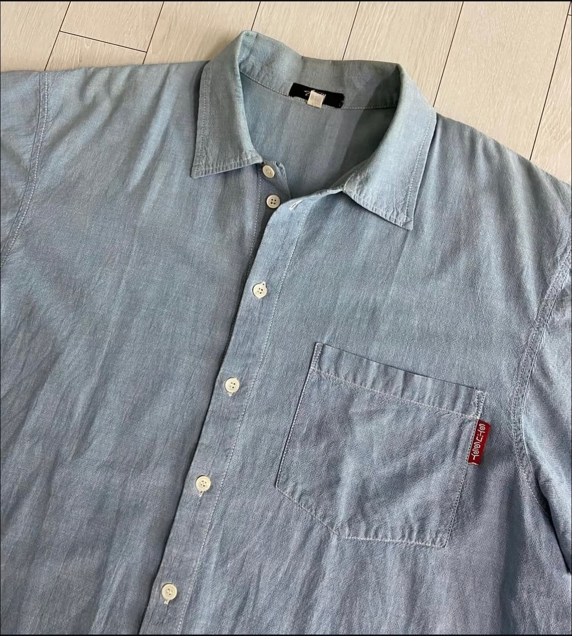 80s stussy 반팔 셔츠 상품이미지2