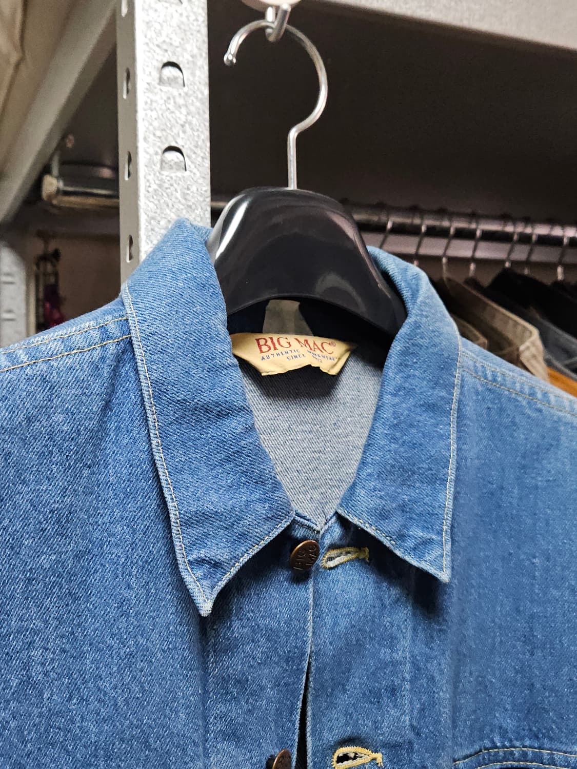 80's Big Mac 데님 트러커 자켓 (L) 상품이미지2