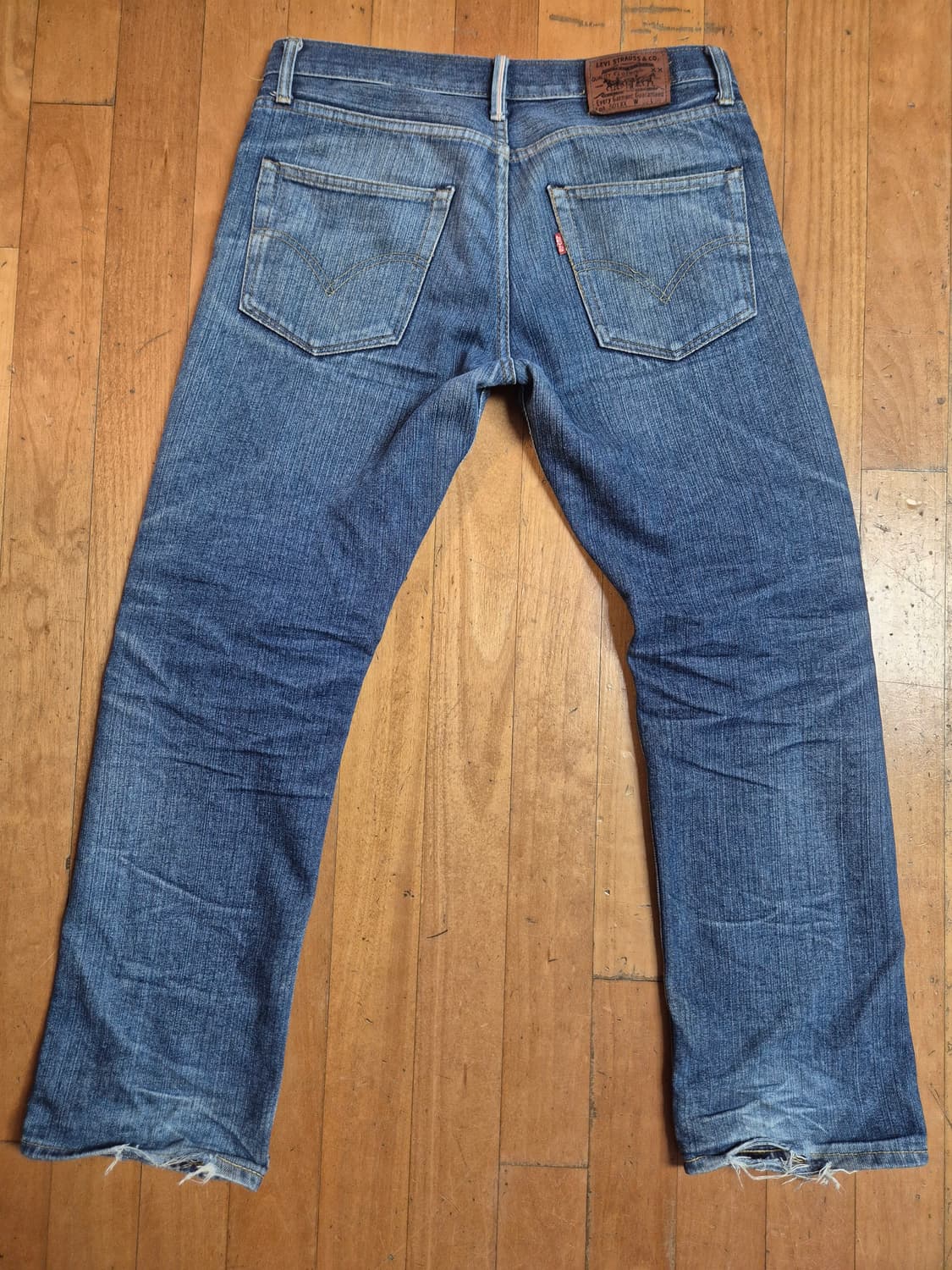 90s levis 501 빅E 데님팬츠 스트레이트핏 상품이미지1