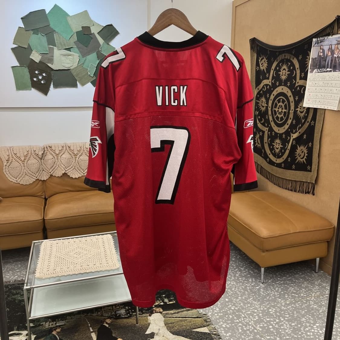 리복 NFL 애틀랜타 팔콘스 럭지 져지 유니폼 반팔티 L C12254 상품이미지4