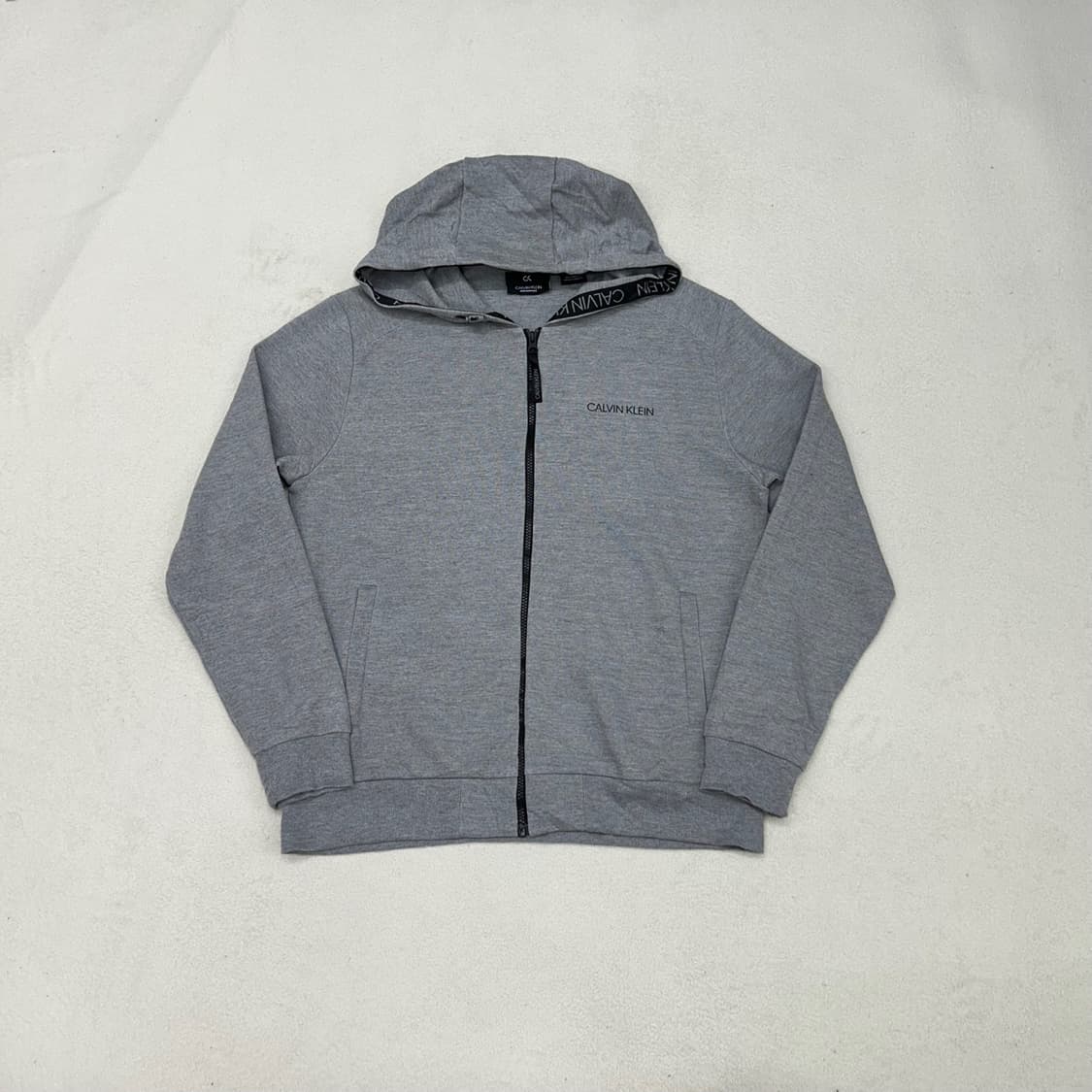 Calvin Klein gray hood zip-up 상품이미지4