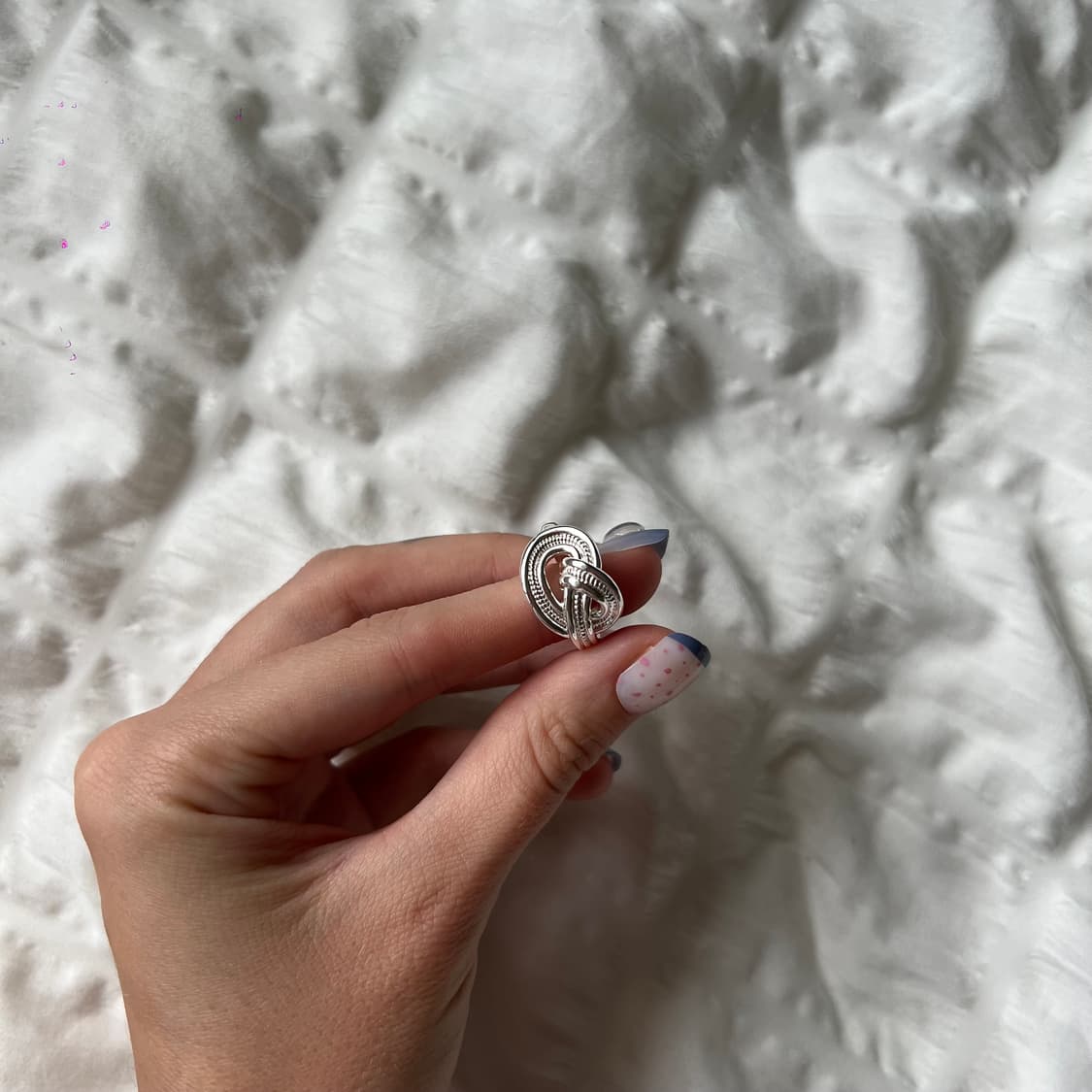 💫 트위스트 노트 반지 상품이미지2