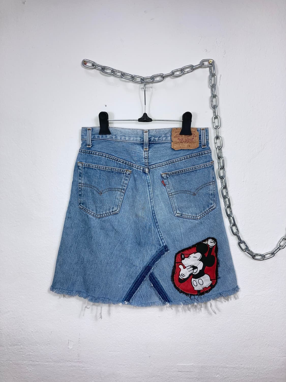 리바이스 리메이크 데님 스커트 상품이미지4