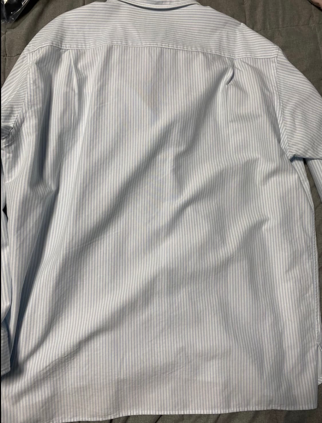 JW 앤더슨 유니클로 스트라이프 셔츠 XL 단순개봉 상품이미지4