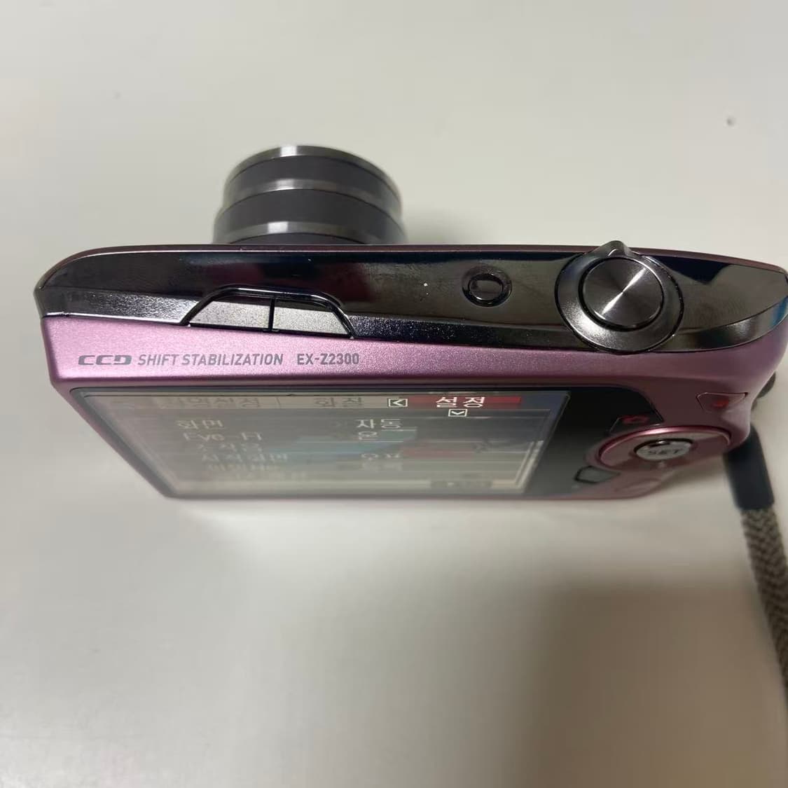 카시오 엑슬림 EX-Z2300 핑크 디카 카메라 상품이미지3