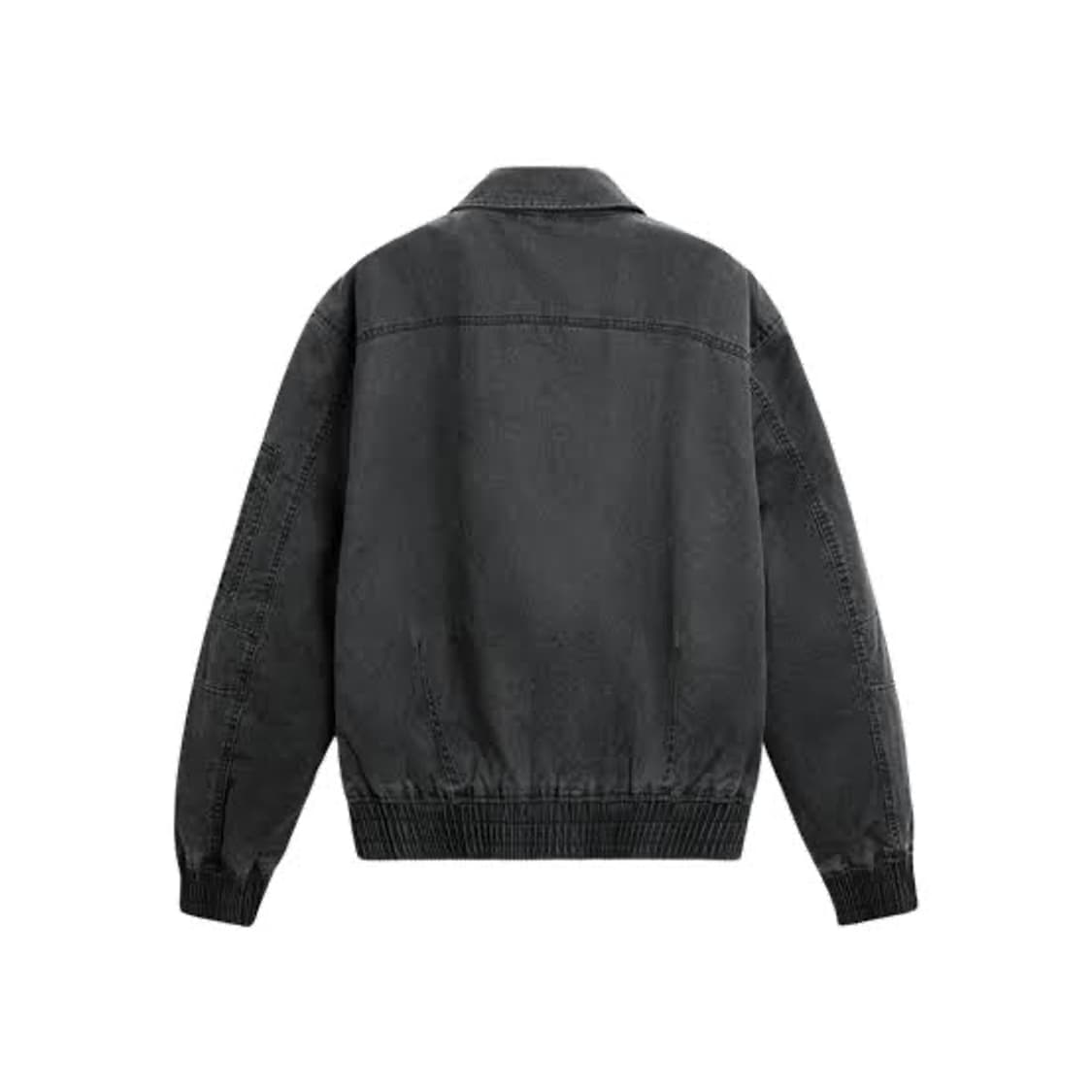 ZARA Waxed Effect Washed Jacket Grey 상품이미지4