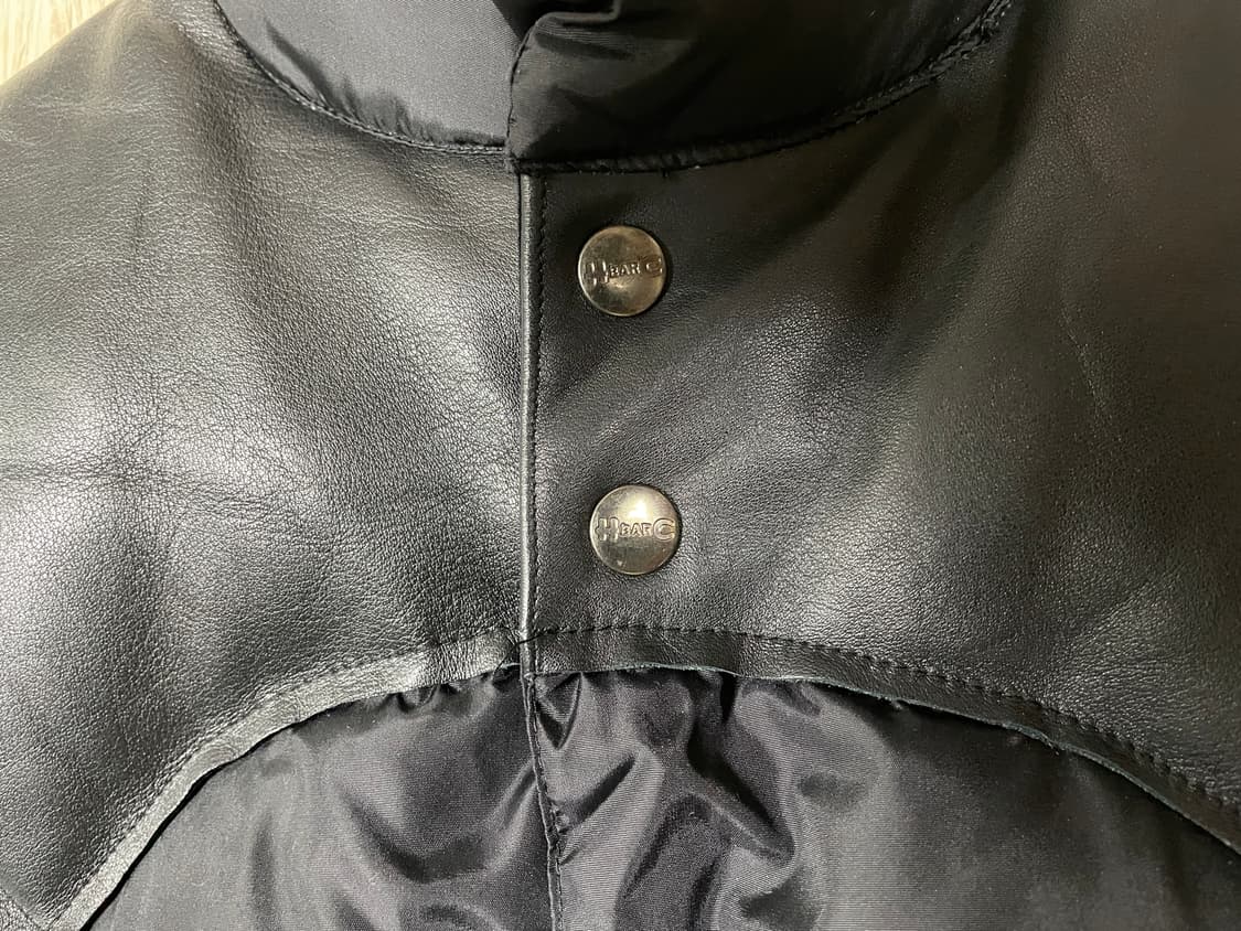 95~100) 80s HbarC 페더베드 다운베스트(민트급)RRL&LVC 상품이미지8