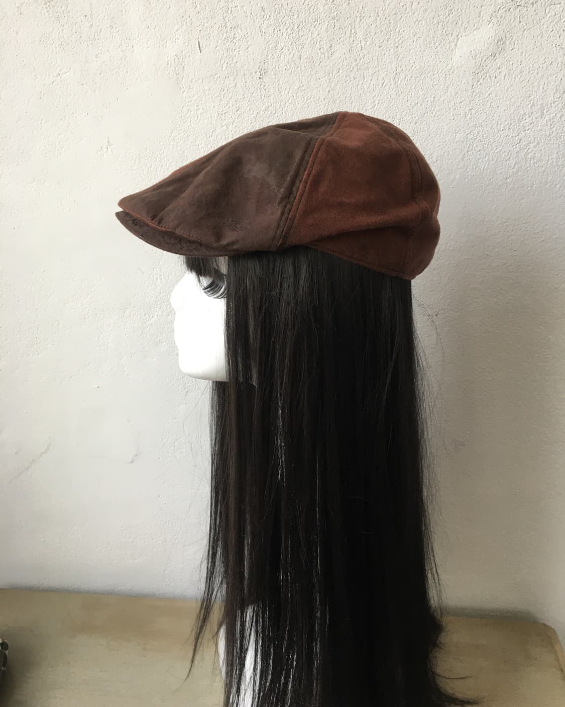  oriental printing suede hunting cap 상품이미지5