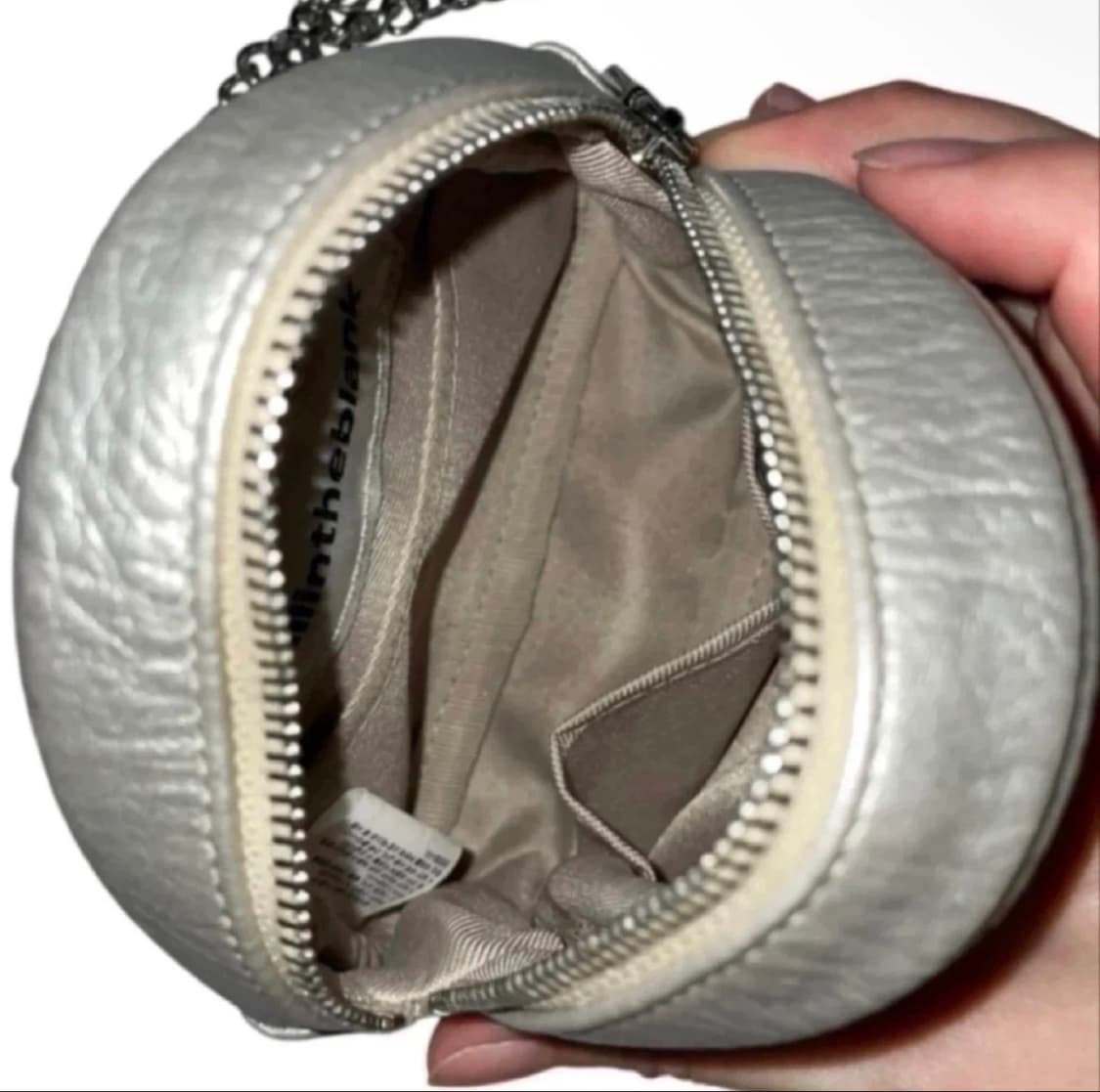 필인더블랭크 크링클 오니기리 코인백 상품이미지2