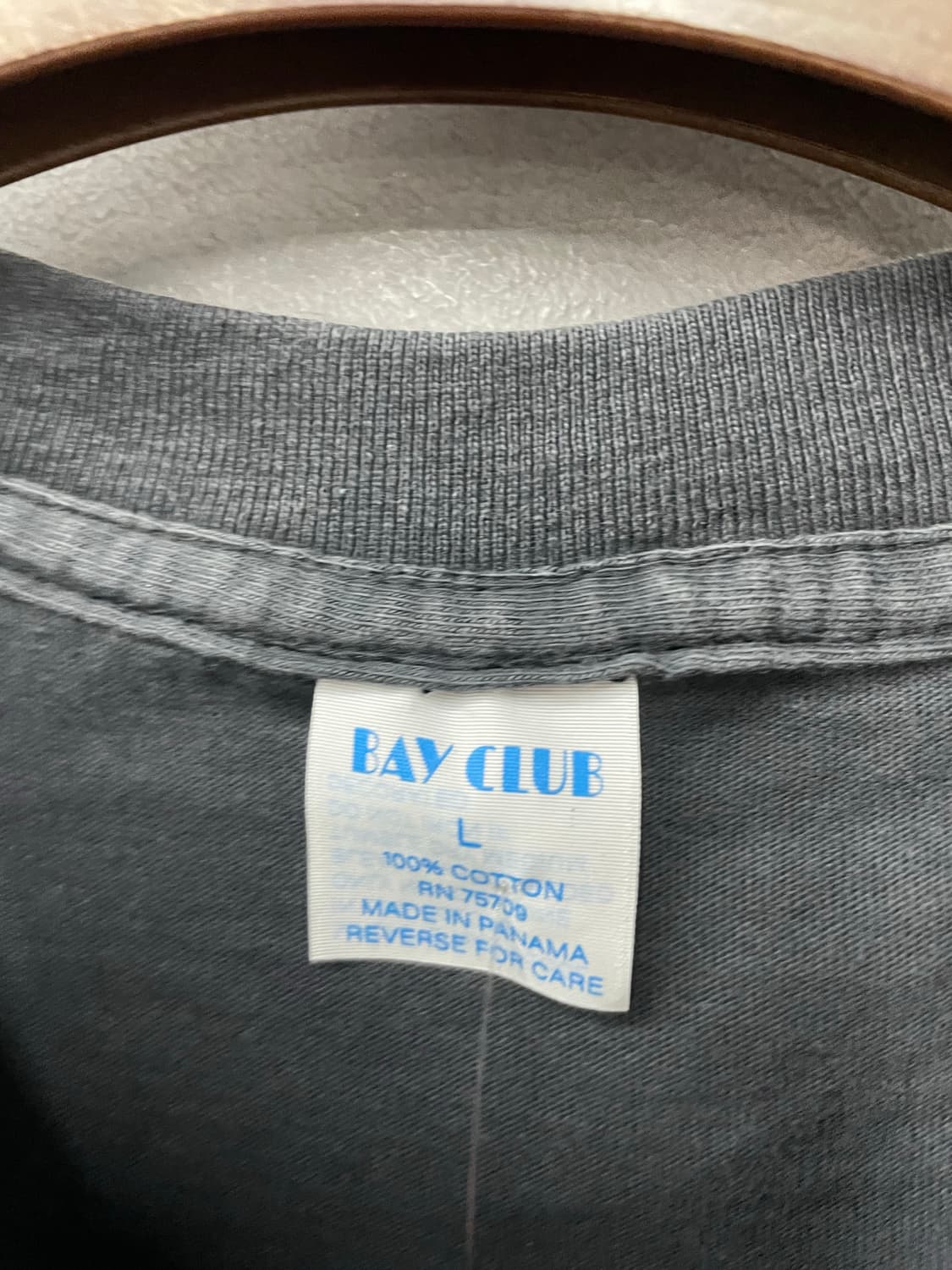 빈티지 베이클럽 프린팅 반팔 H2396 상품이미지6