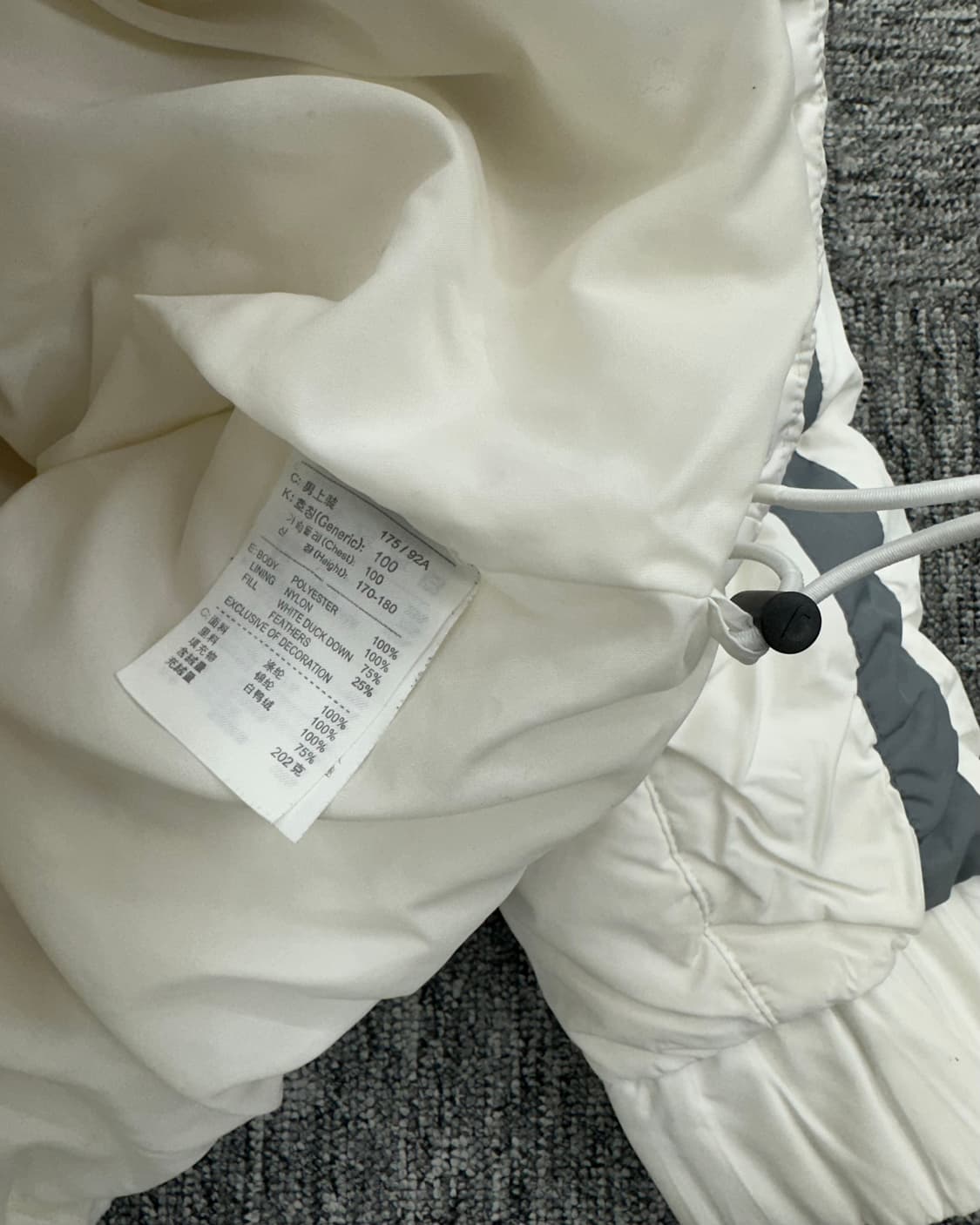 (L)90'S 나이키 오리털 패딩-M1343 상품이미지7