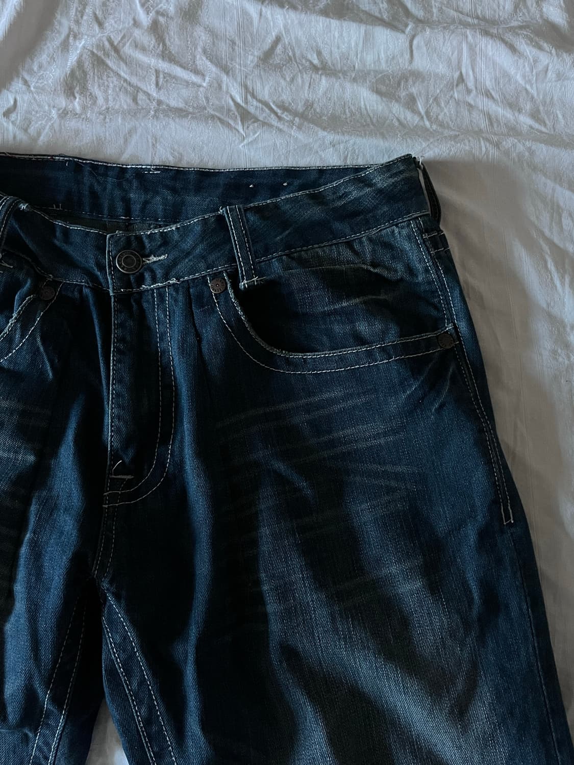 Union Jack Back Print Denim 상품이미지4