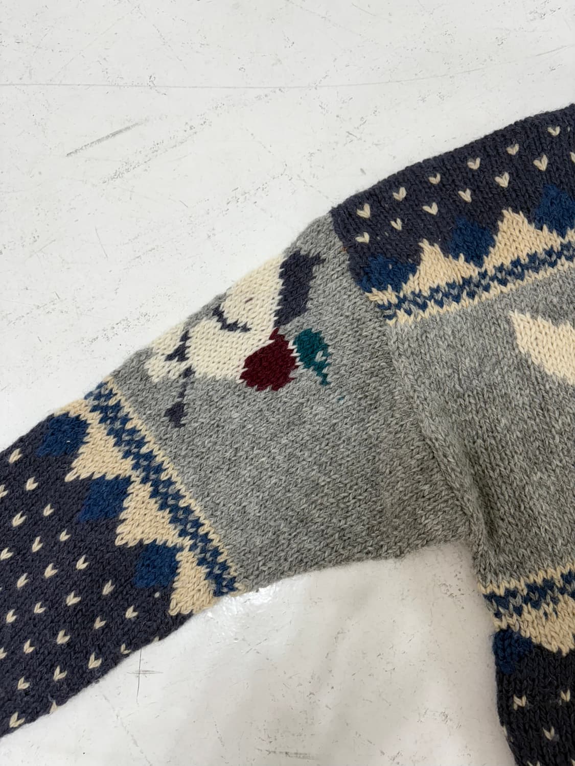 80‘s Wool rich Mallard Duck wool sweater 상품이미지7