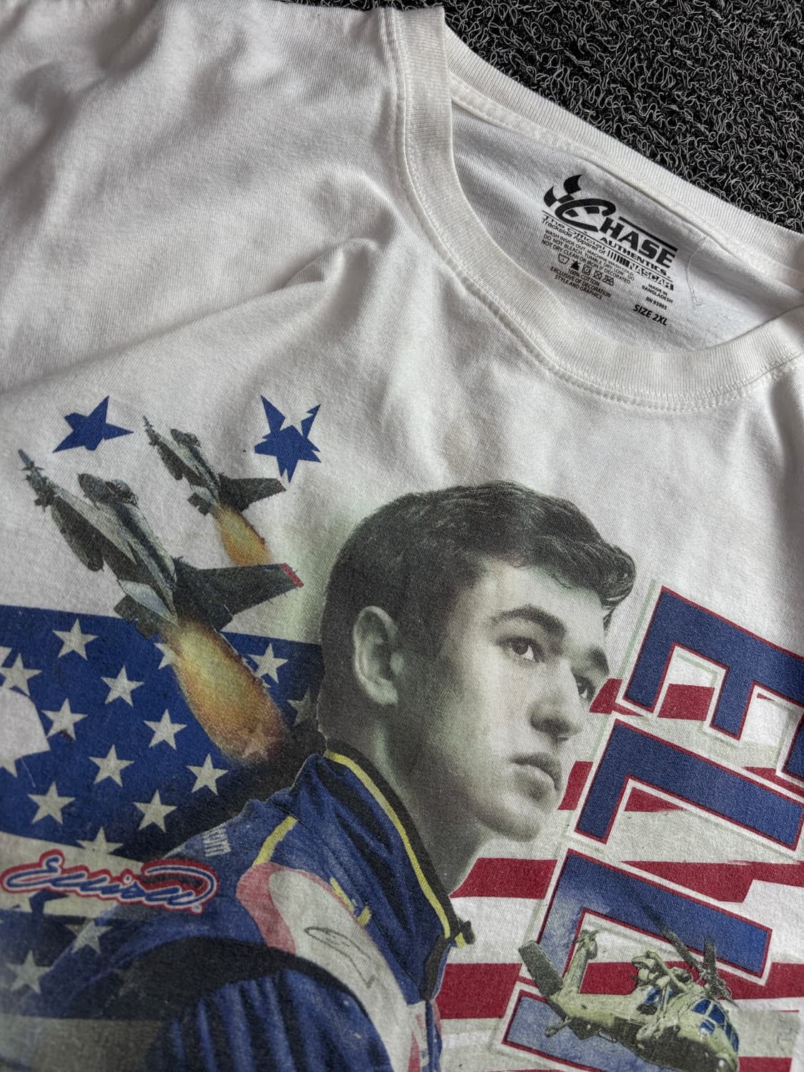 USA 나스카 체이스 엘리엇 레이싱 빈티지 티셔츠 3439 상품이미지3