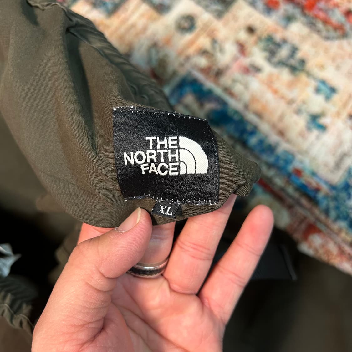 [XL] 노스페이스 재팬 벨티드 카고 팬츠 카키 상품이미지6