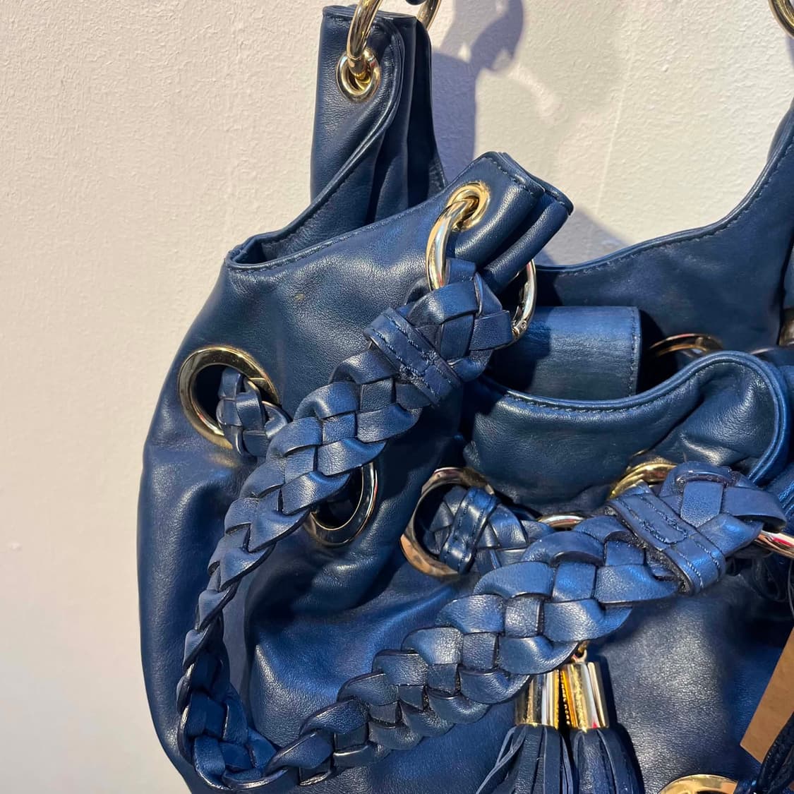 MICHAEL KORS 블루 태슬 가방 상품이미지6