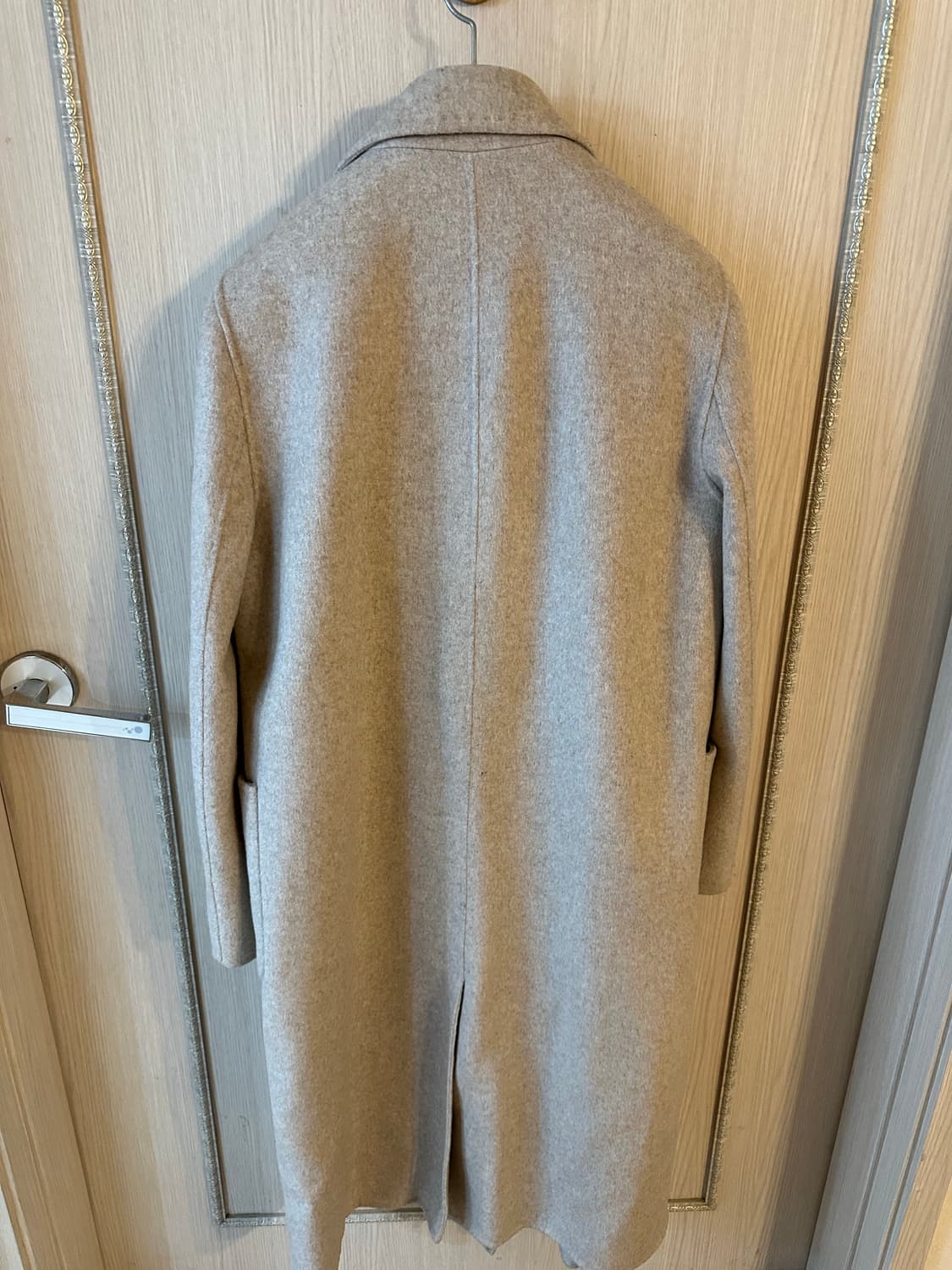 쉬즈미스 스티치 더블 롱 코트 사이즈 66 상품이미지6