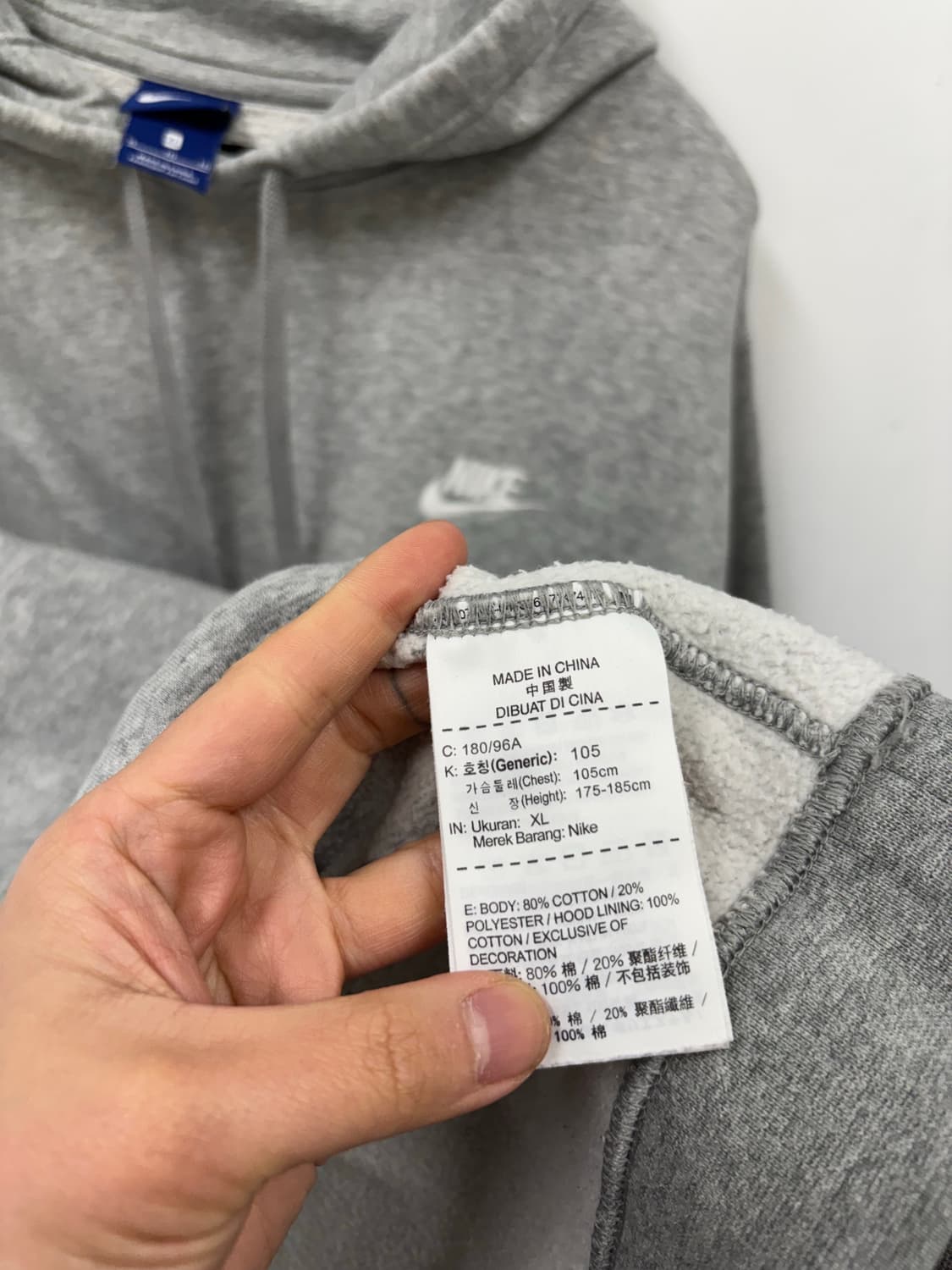 나이키 스우시 후드티 상품이미지5