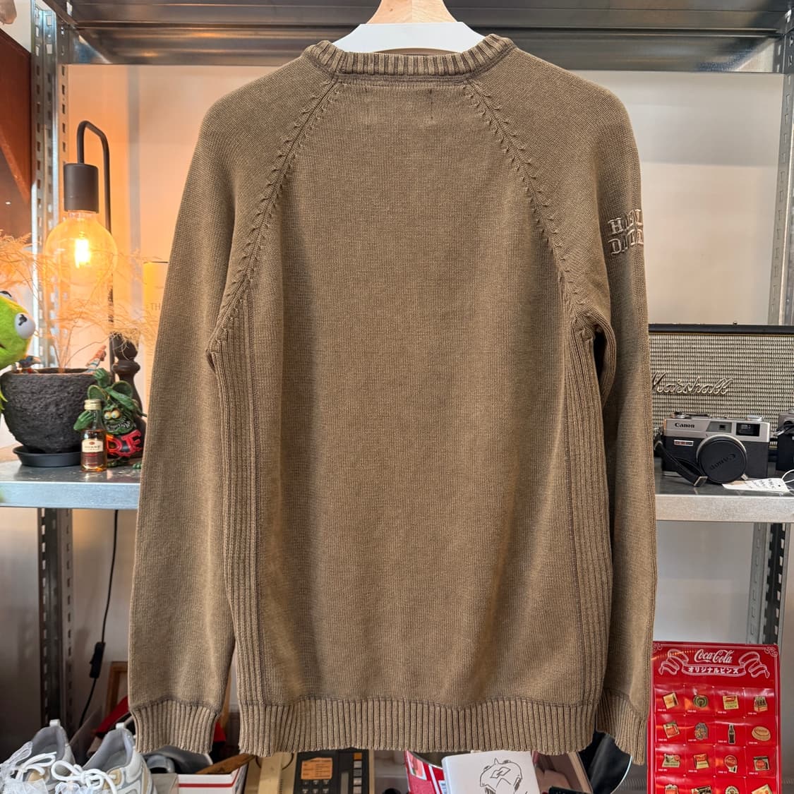 할리데이비슨 심플 로고 니트 상품이미지6