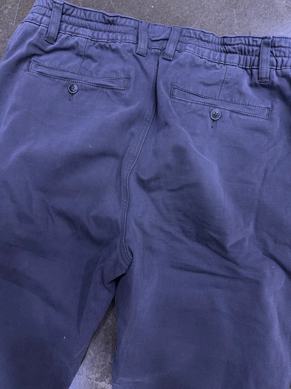 시리즈 스트레이트 스트레치 블렌딩 워싱 그레이 팬츠 82(32) 상품이미지5