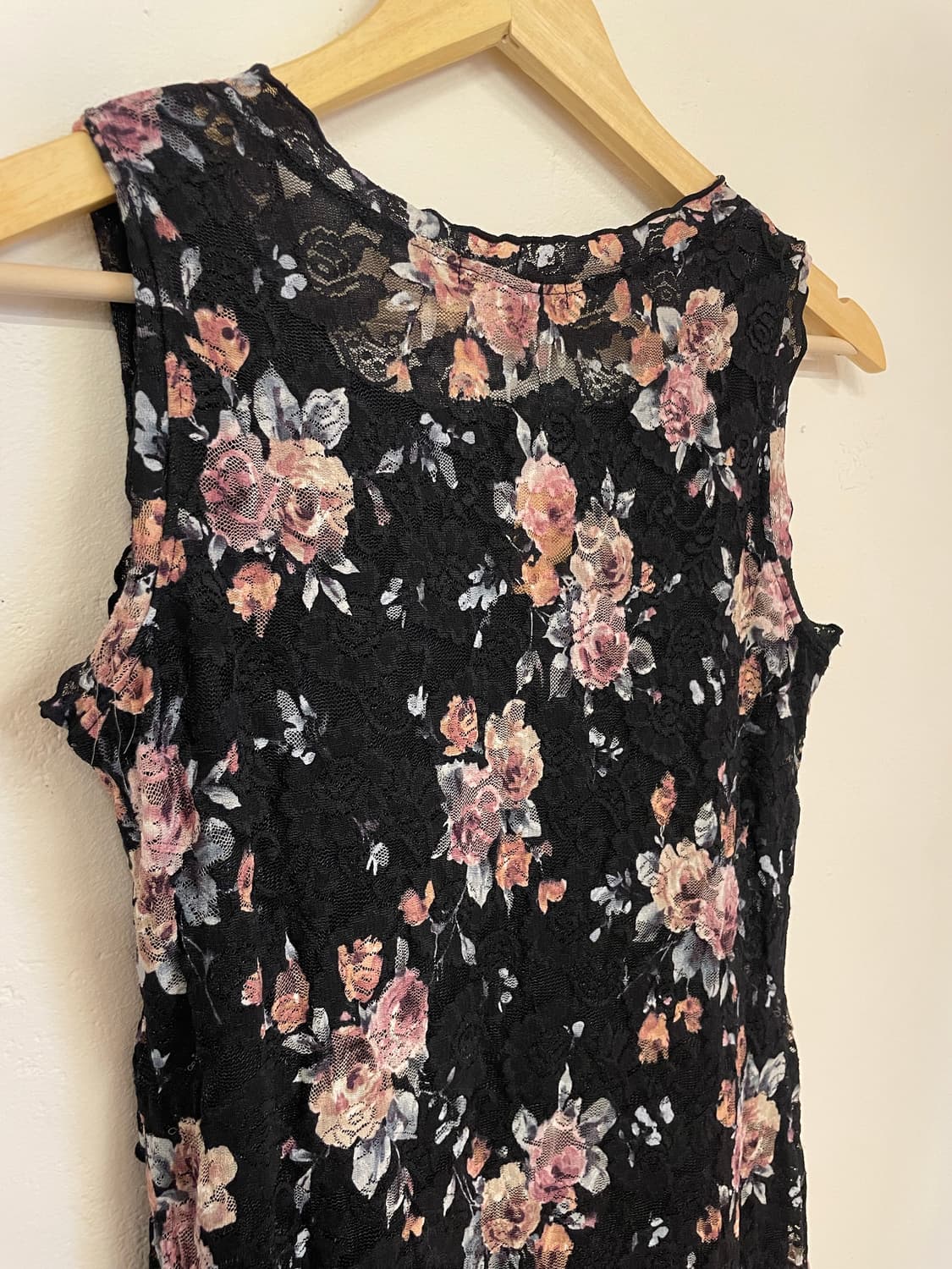 Floral lace layered sleeveless 상품이미지7