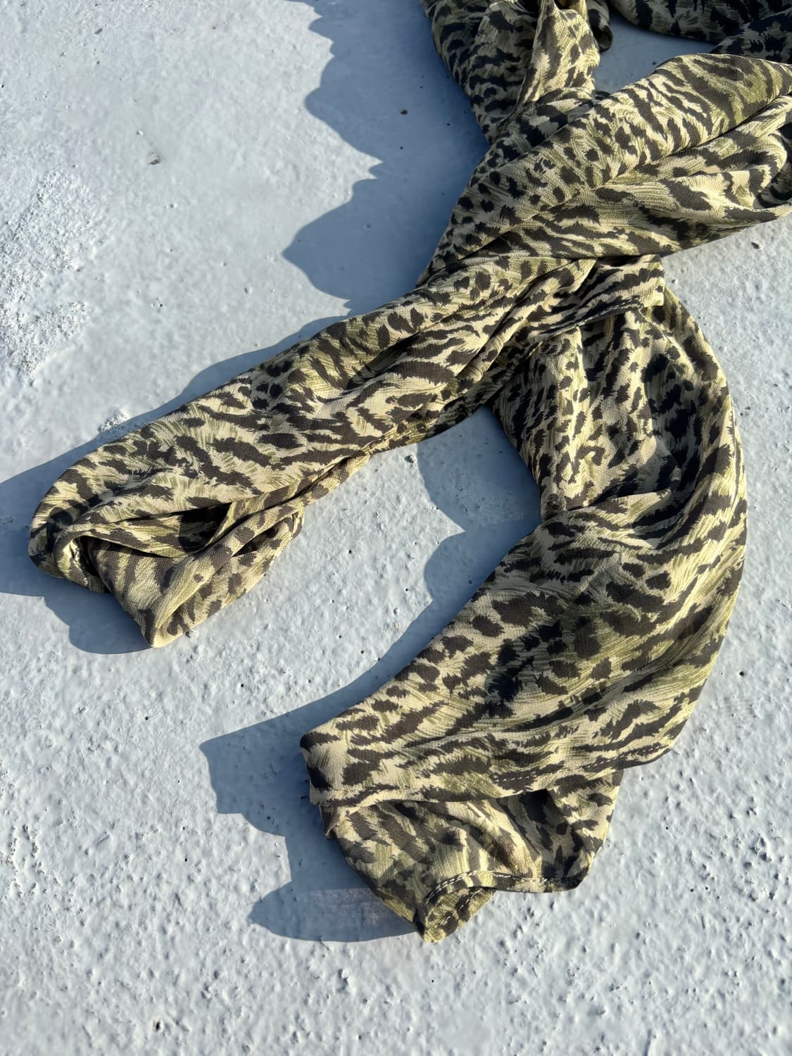 4. Zebra pattern scarf 2.5 상품이미지4