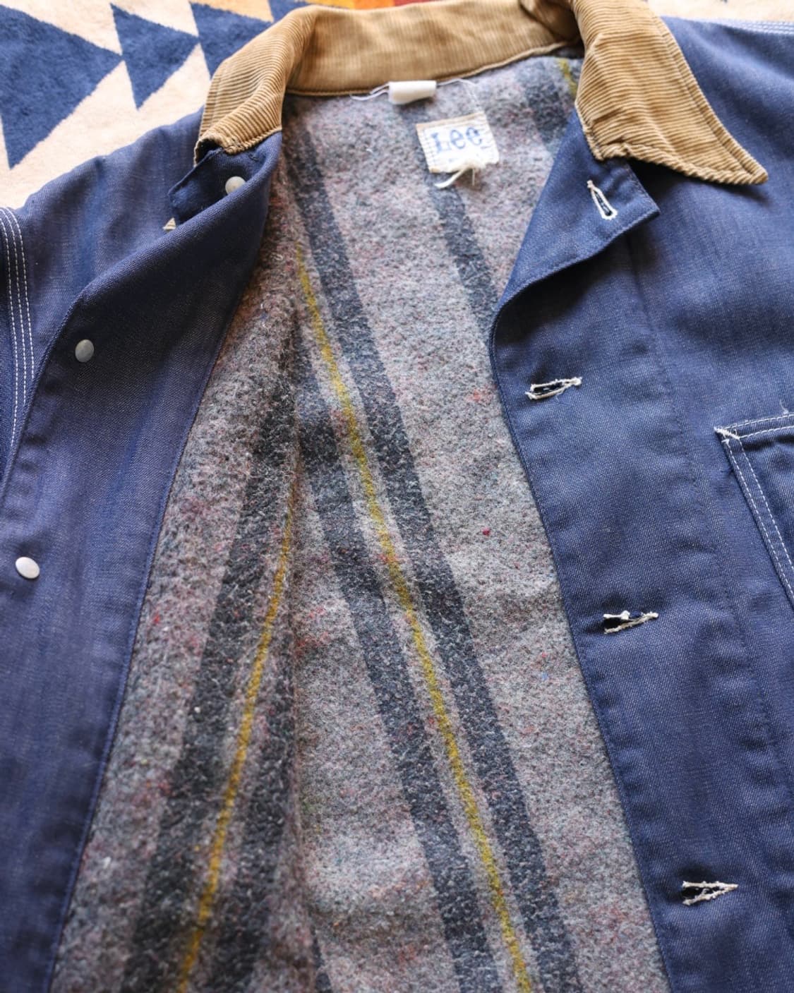 리 70s 81-Lj 데님 커버올 자켓 상품이미지7