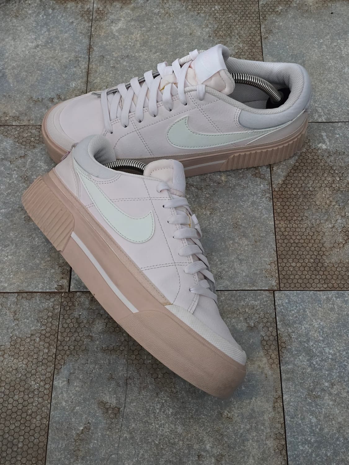 (250)나이키 코트 레거시 리프트 핑크 상품이미지7