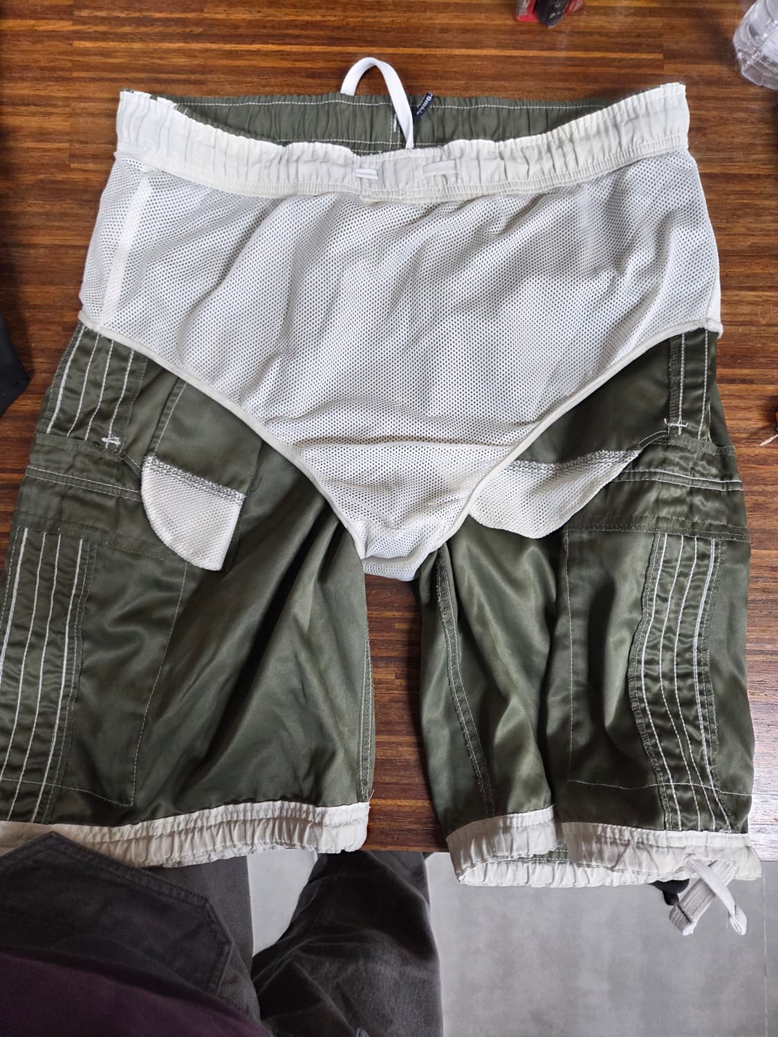 아베크롬비 빈티지 카고 트랙 반바지 대략 33 34  상품이미지6