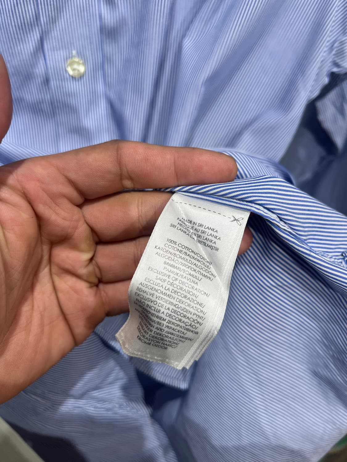 폴로 랄프로렌 신형 스트라이프 셔츠 상품이미지4